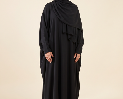 The Silk Shoulder Abaya — عباية الكتف الحرير