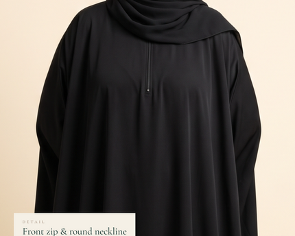 The Silk Shoulder Abaya — عباية الكتف الحرير