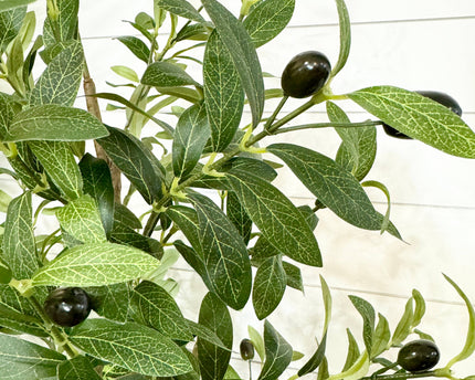 Artificial Realistic Olive Tree-high desen lush leaves