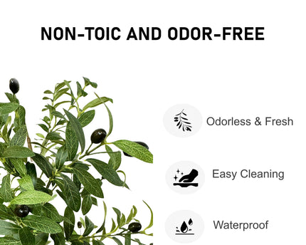 Artificial Realistic Olive Tree-high desen lush leaves