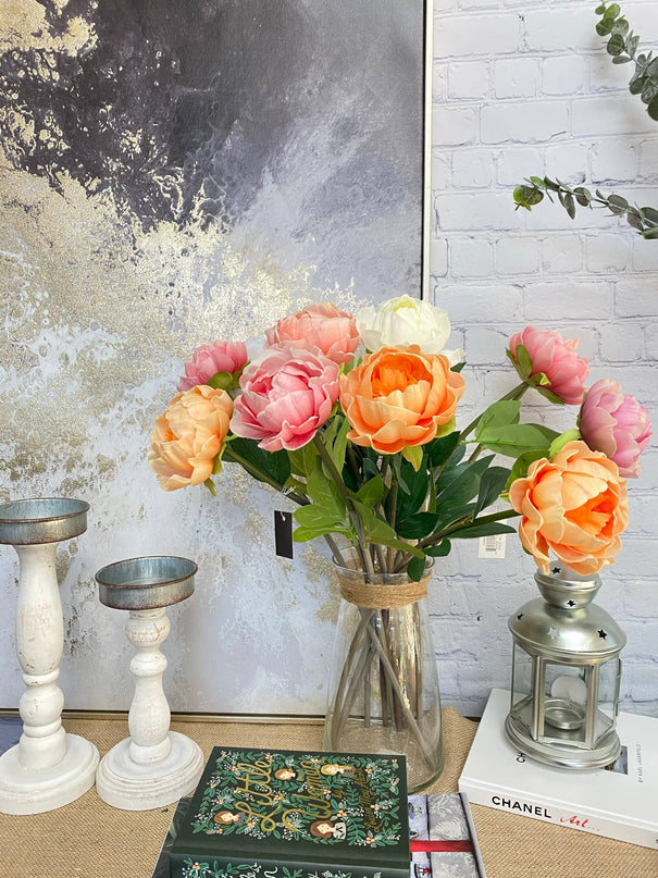 20"Real Touch Peony Stem