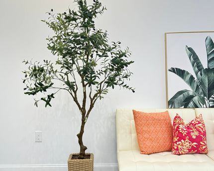 Artificial Realistic Olive Tree-high desen lush leaves