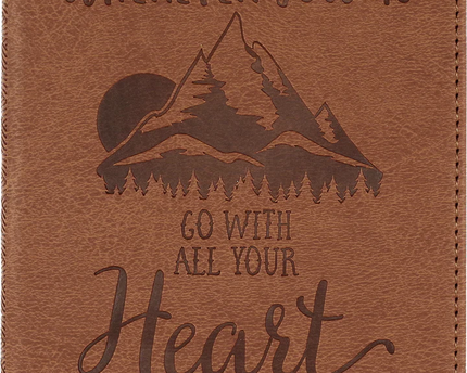 Wherever You Go, Go With All Your Heart Artisan Journal