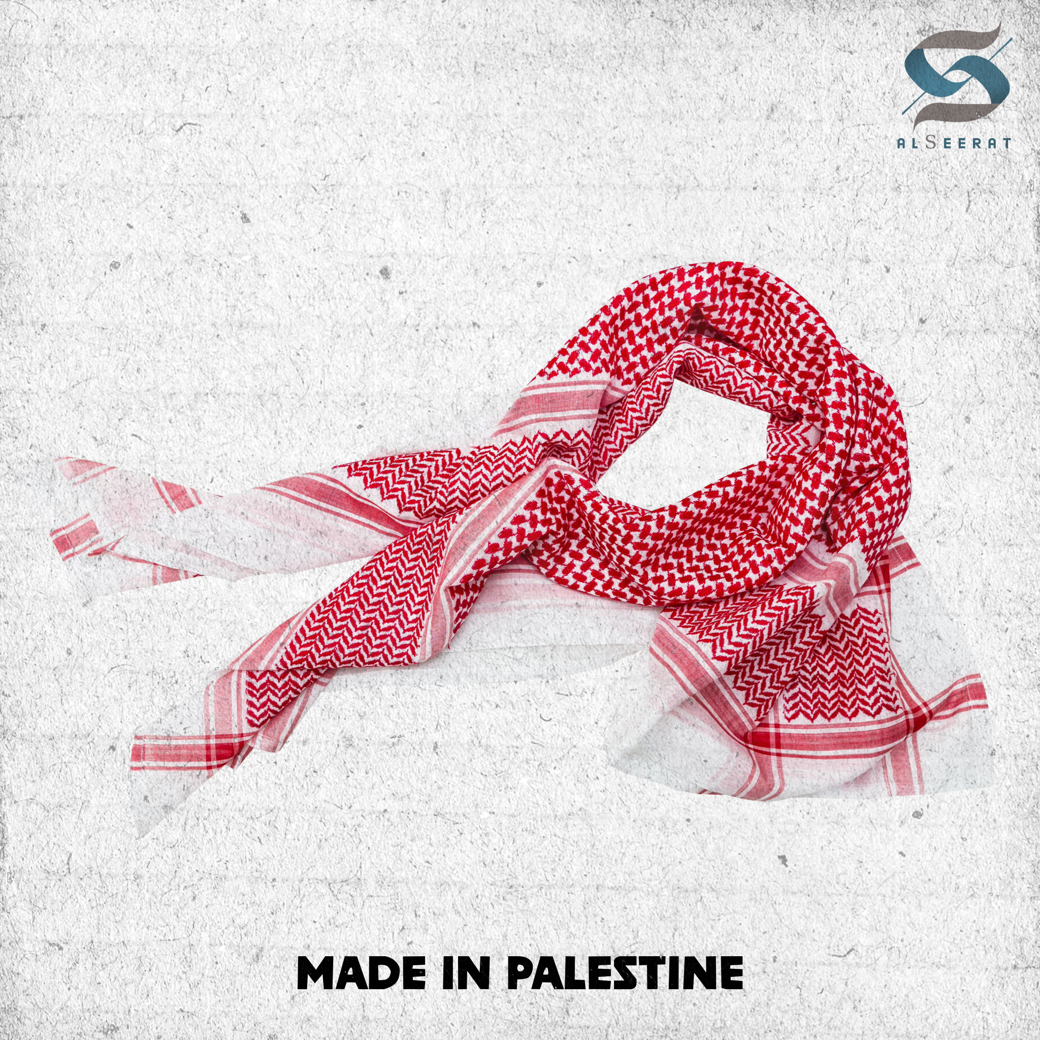 Écharpe originale palestinienne Keffiyeh Shemagh Arab Hatta 100 % coton Écharpe originale palestinienne Keffiyeh Shemagh Arab Hatta 100 % coton