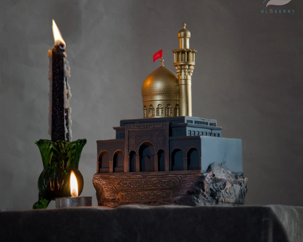 The Dome and The Shrine of Lady Zeinab (AS) Sculpture
