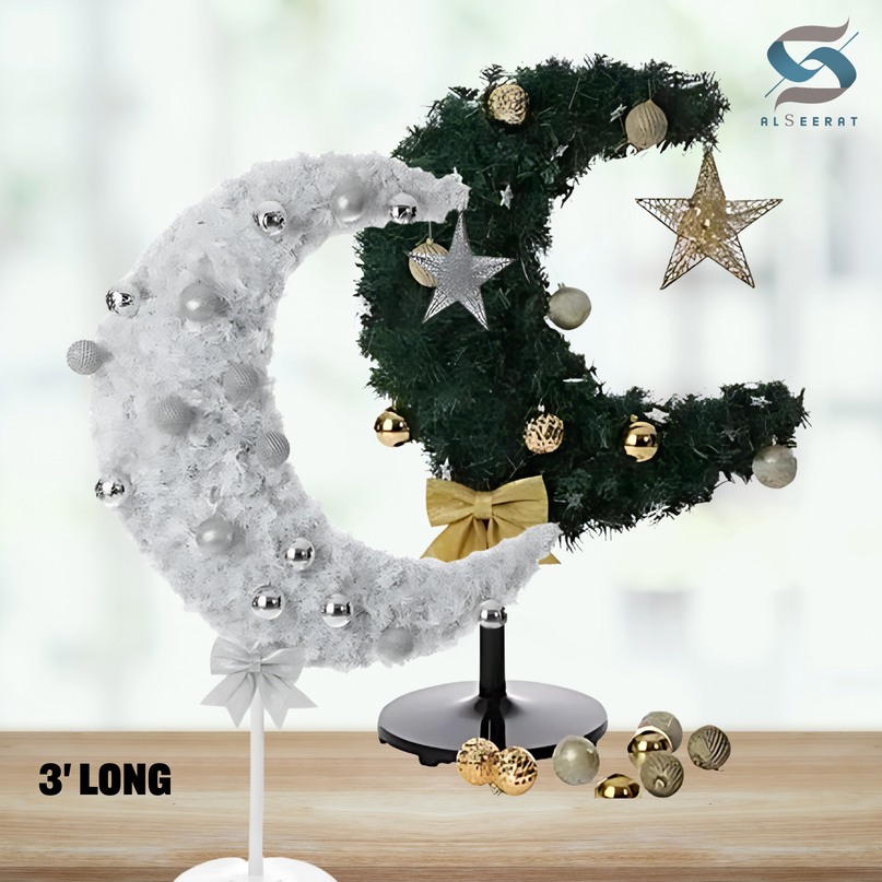 3 & 6 Ft Crescent Ramadan & Eid Tree