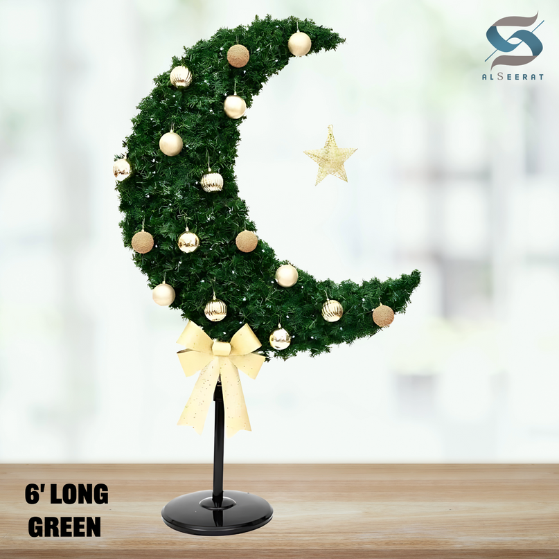 3 & 6 Ft Crescent Ramadan & Eid Tree