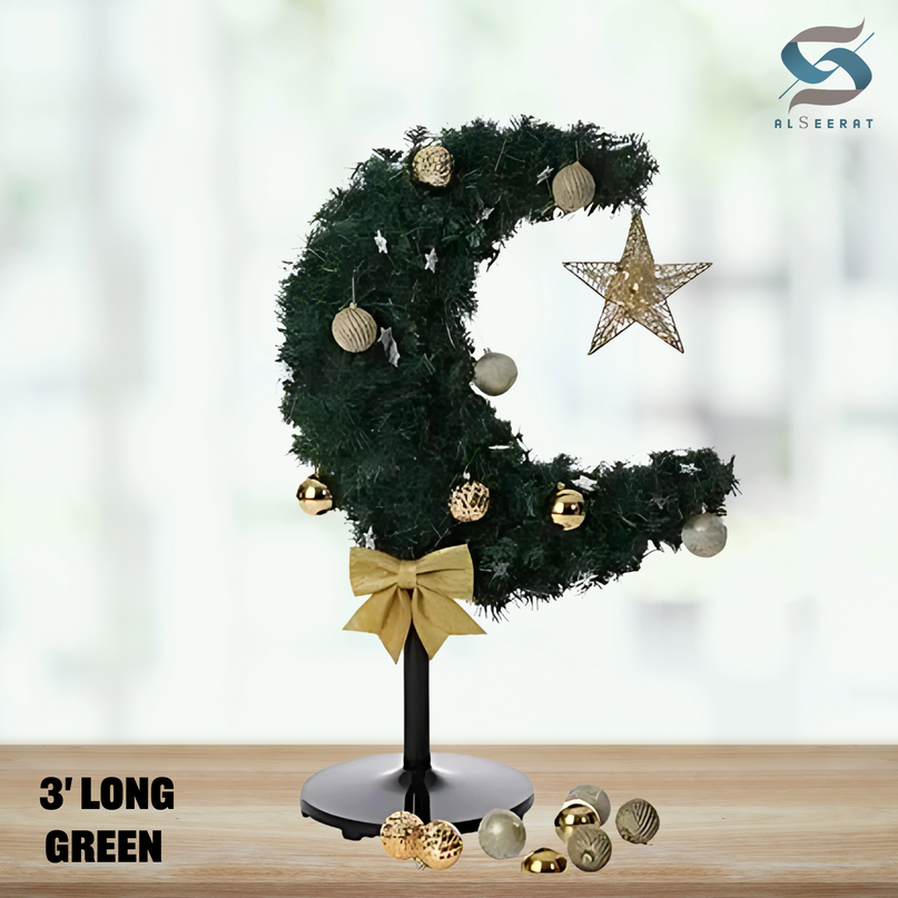 3 & 6 Ft Crescent Ramadan & Eid Tree