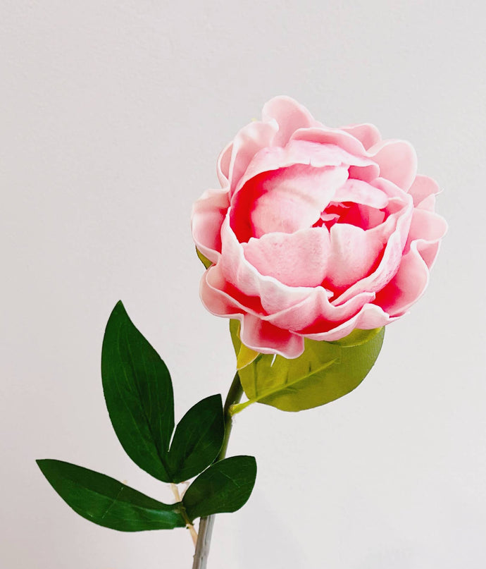 20"Real Touch Peony Stem